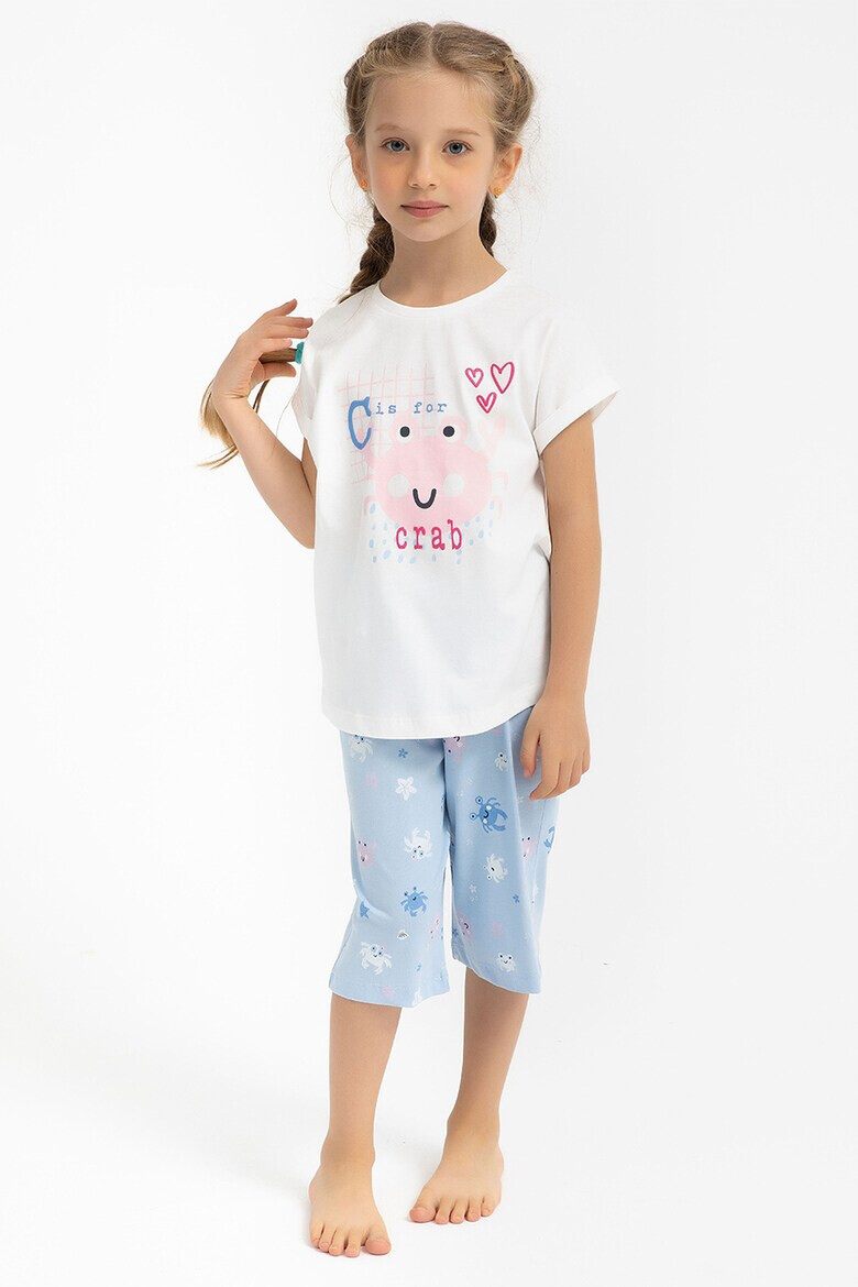 Roly Poly Pijama de bumbac cu imprimeu - Pled.ro