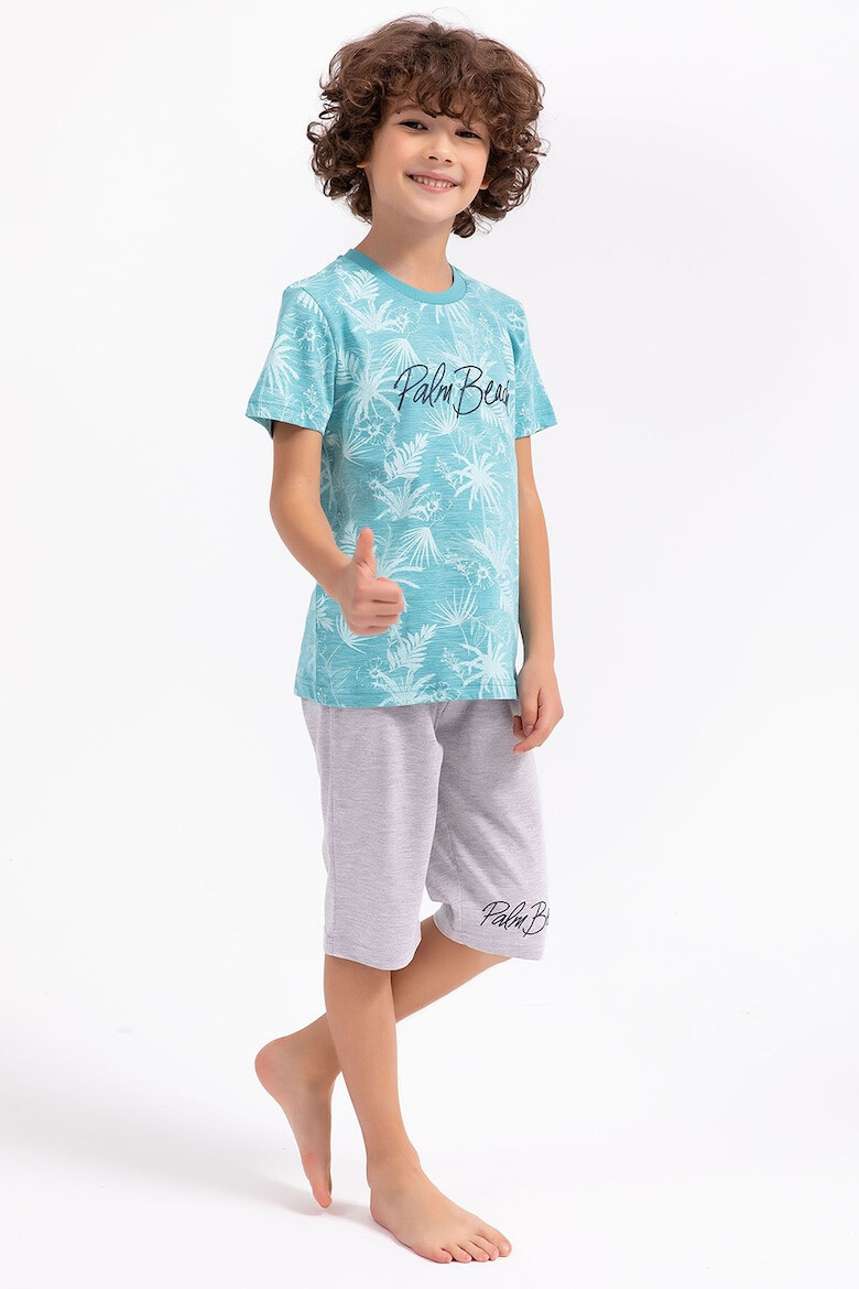 Roly Poly Pijama de bumbac cu model tropical - Pled.ro