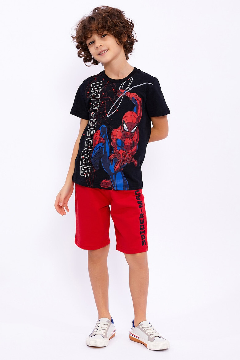 Roly Poly Set de tricou cu imprimeu Spiderman si pantaloni scurti - Pled.ro