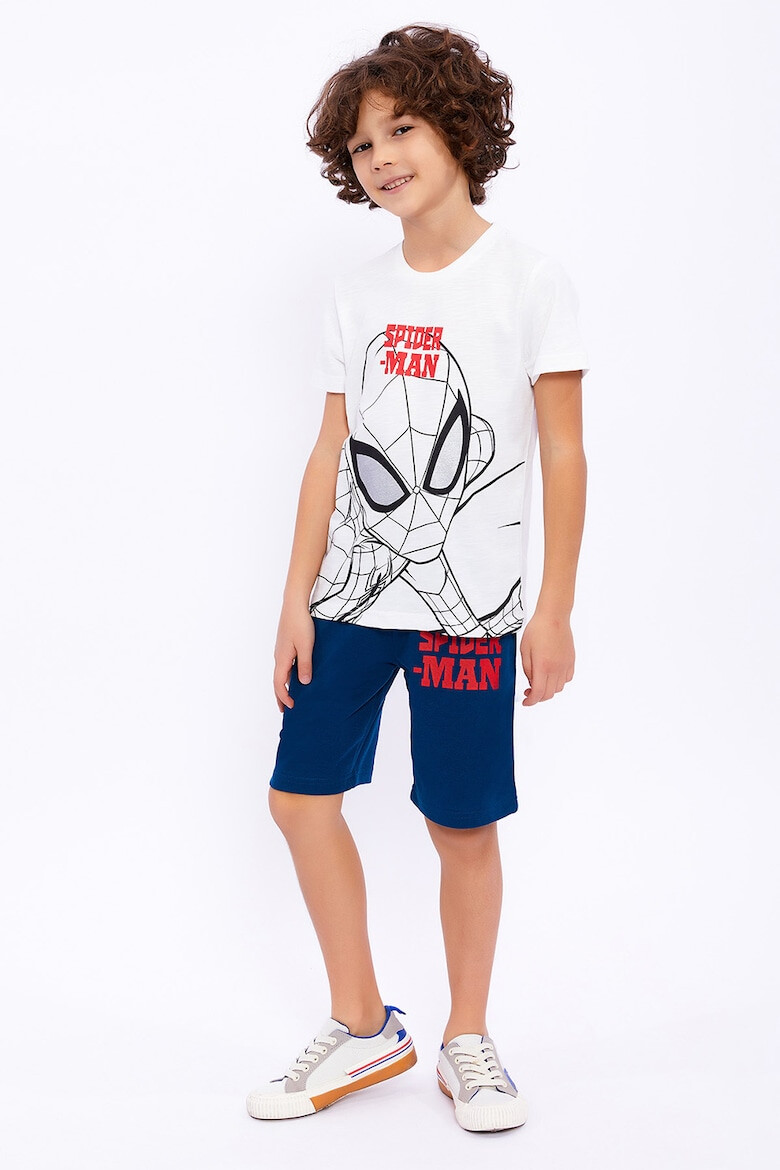 Roly Poly Set de tricou cu imprimeu Spiderman si pantaloni scurti - Pled.ro