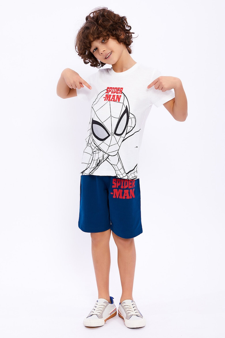 Roly Poly Set de tricou cu imprimeu Spiderman si pantaloni scurti - Pled.ro