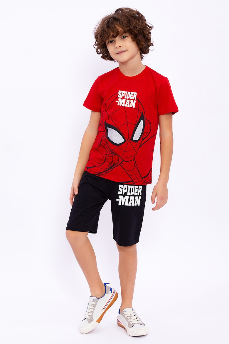 Roly Poly Set de tricou cu imprimeu Spiderman si pantaloni scurti - Pled.ro