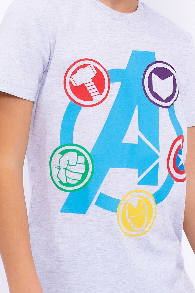 Roly Poly Set de tricou si bermude cu imprimeu Avengers - Pled.ro