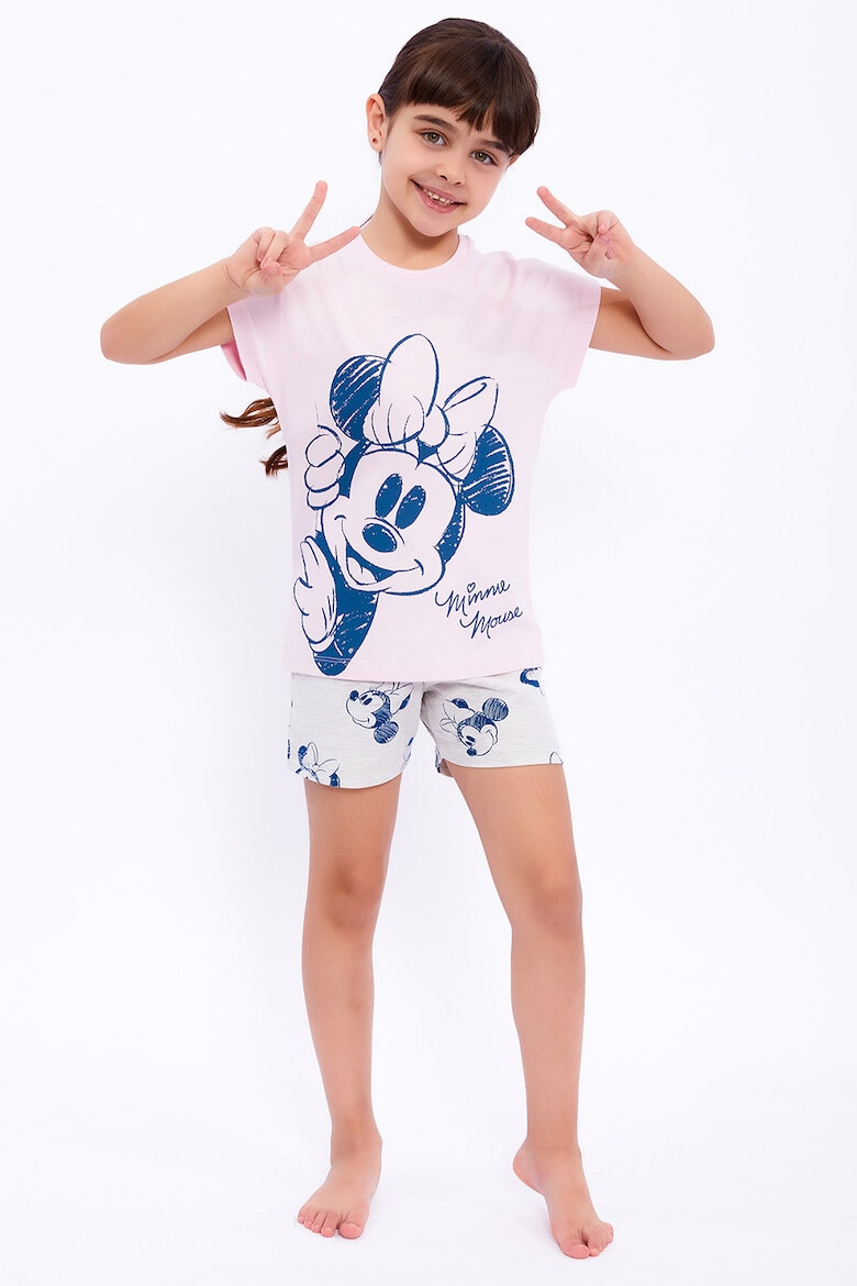 Roly Poly Set de tricou si pantaloni scurti cu imprimeu Minnie Mouse - Pled.ro