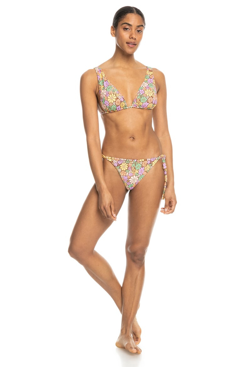 ROXY Costum de baie cu doua piese si model floral All About Sol - Pled.ro