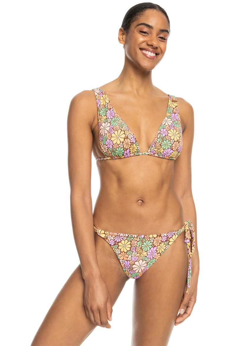 ROXY Costum de baie cu doua piese si model floral All About Sol - Pled.ro