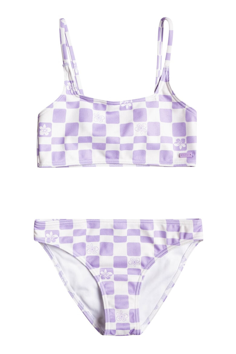 ROXY Costum de baie cu model in carouri Magical Waves - 2 piese - Pled.ro