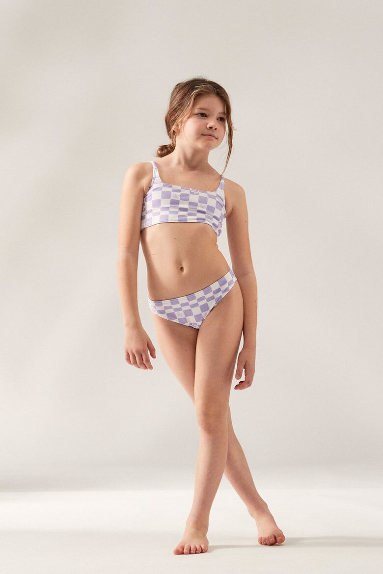 ROXY Costum de baie cu model in carouri Magical Waves - 2 piese - Pled.ro