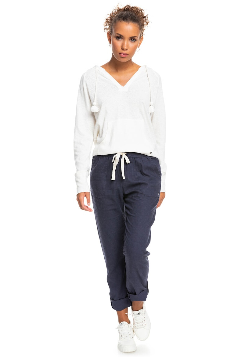 ROXY Pantaloni din amestec de in On the Seashore - Pled.ro