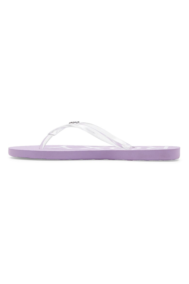 ROXY Papuci flip-flop cu barete transparente Viva - Pled.ro