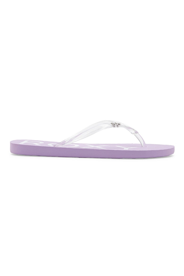 ROXY Papuci flip-flop cu barete transparente Viva - Pled.ro