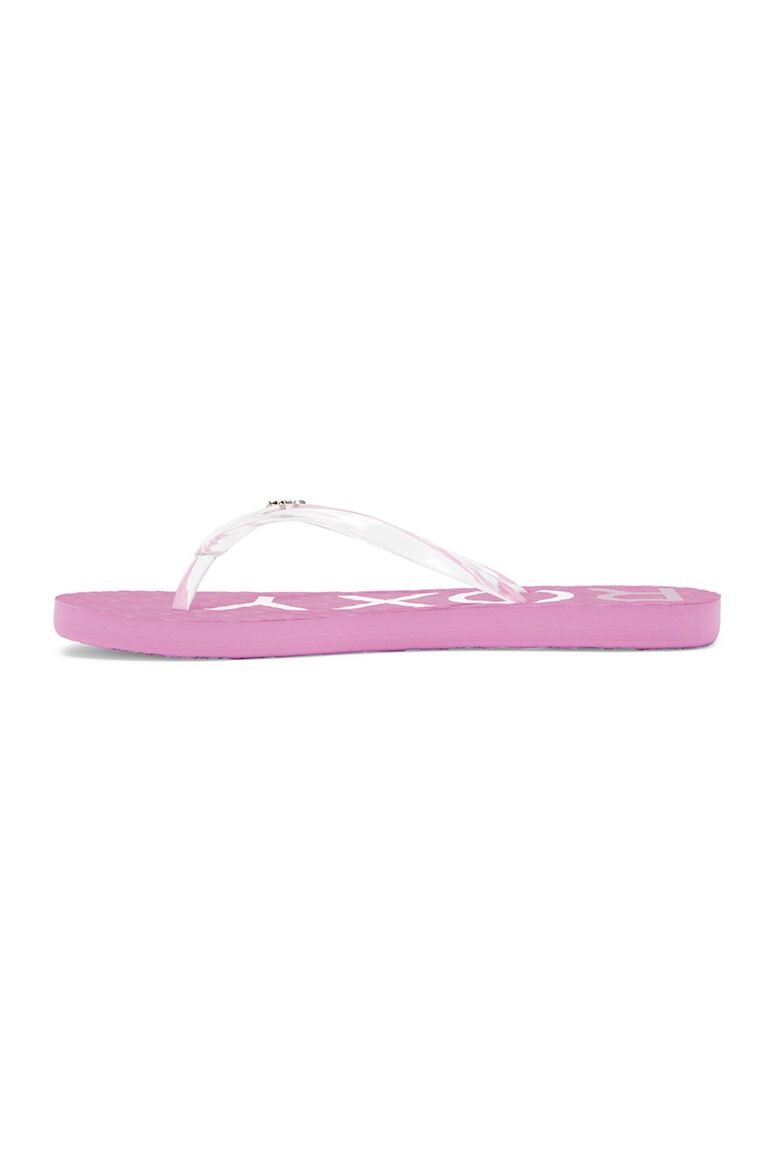 ROXY Papuci flip-flop cu barete transparente Viva - Pled.ro