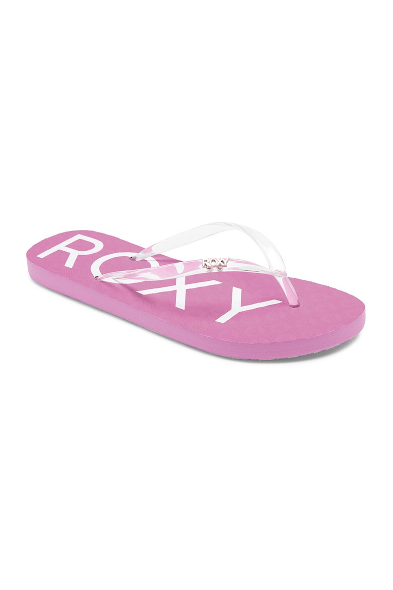 ROXY Papuci flip-flop cu barete transparente Viva - Pled.ro