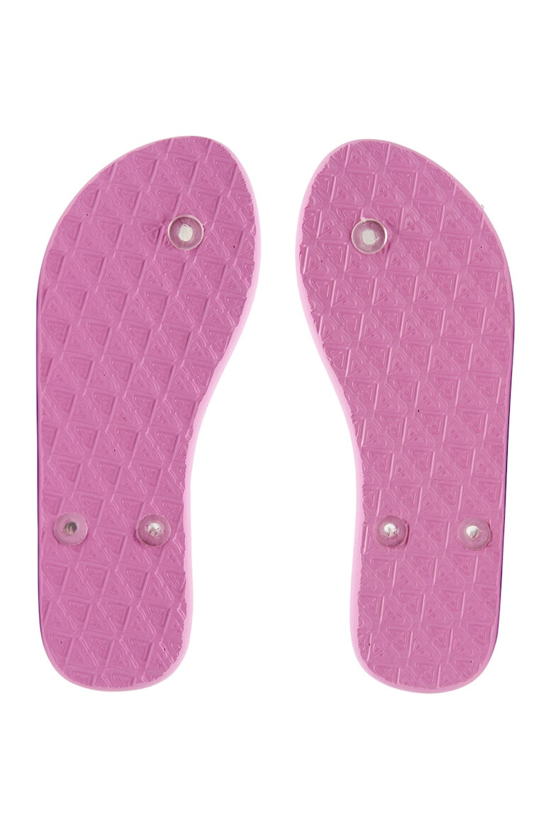 ROXY Papuci flip-flop cu barete transparente Viva - Pled.ro