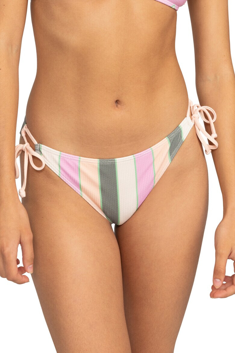 ROXY Slip brazilian cu prindere laterala Vista Stripe - Pled.ro