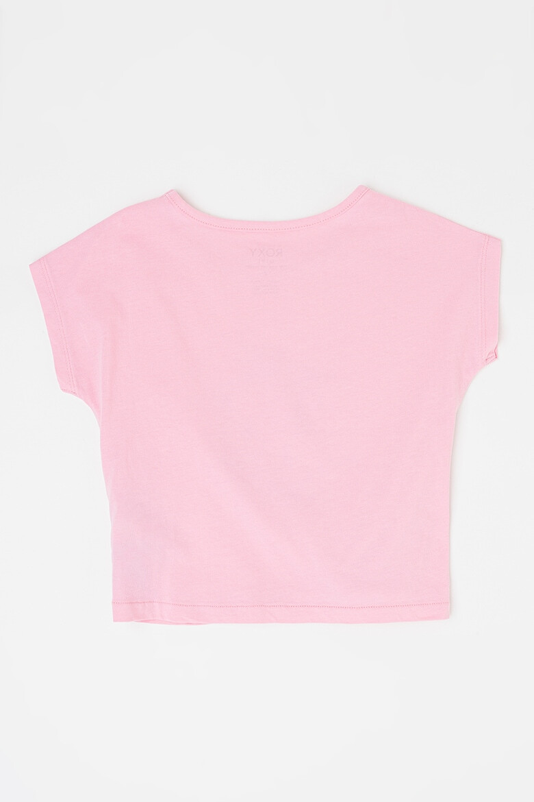 ROXY Tricou de bumbac organic cu prindere la terminatie - Pled.ro