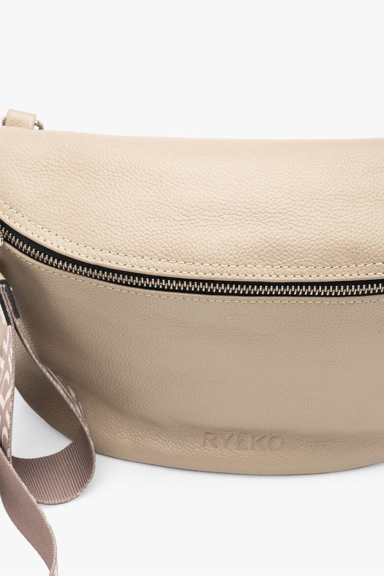 RYŁKO Geanta crossbody de piele cu aspect texturat - Pled.ro