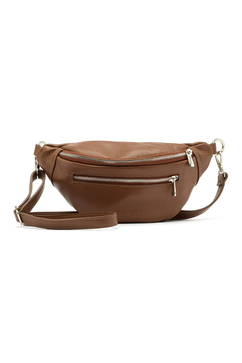 RYŁKO Geanta crossbody de piele cu aspect texturat - Pled.ro