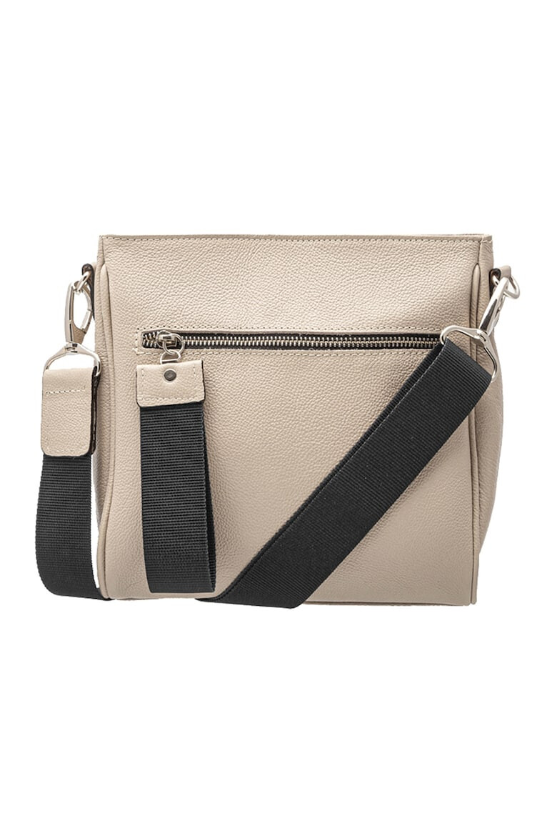 RYŁKO Geanta crossbody de piele cu aspect texturat - Pled.ro