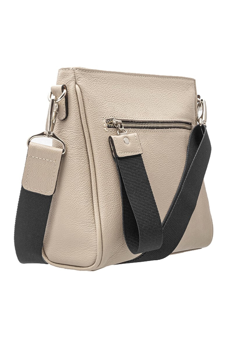 RYŁKO Geanta crossbody de piele cu aspect texturat - Pled.ro