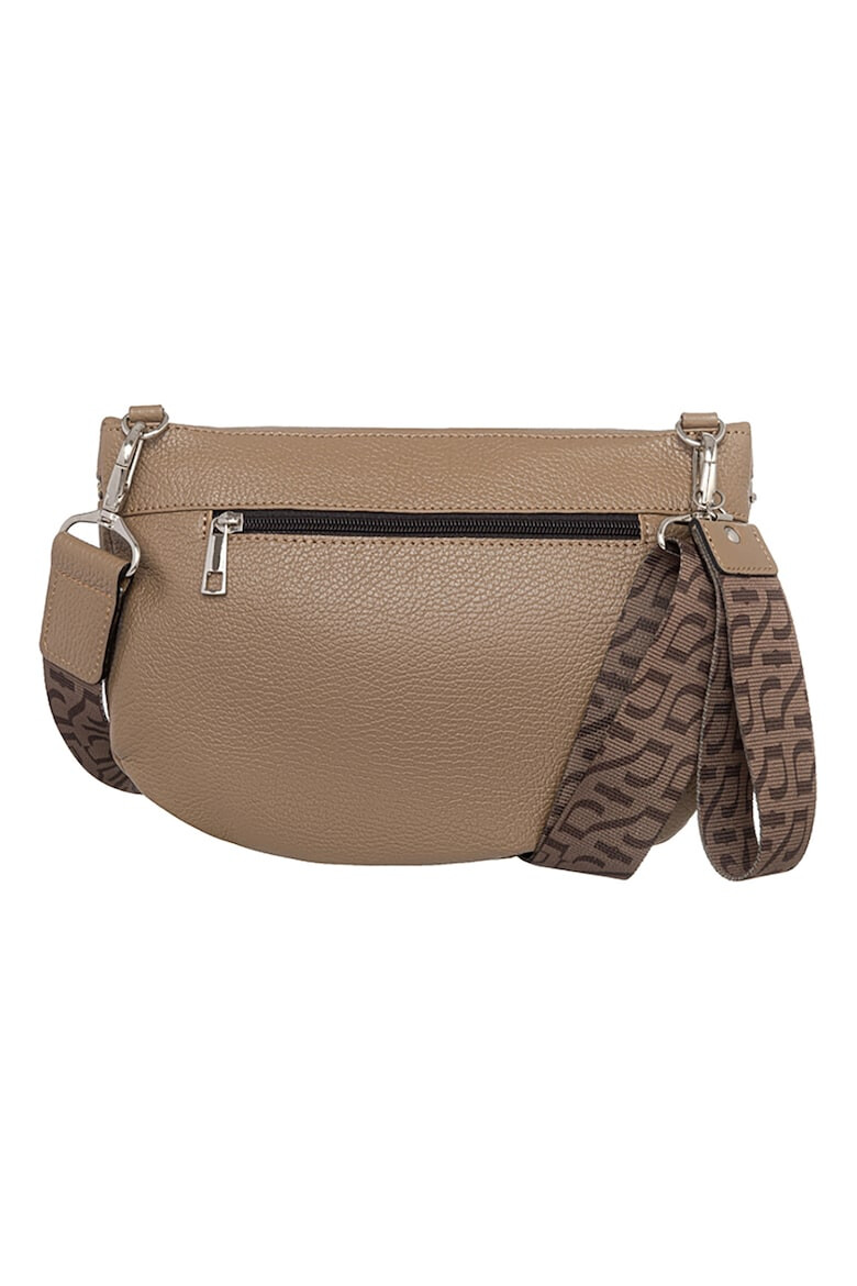 RYŁKO Geanta crossbody de piele cu aspect texturat - Pled.ro