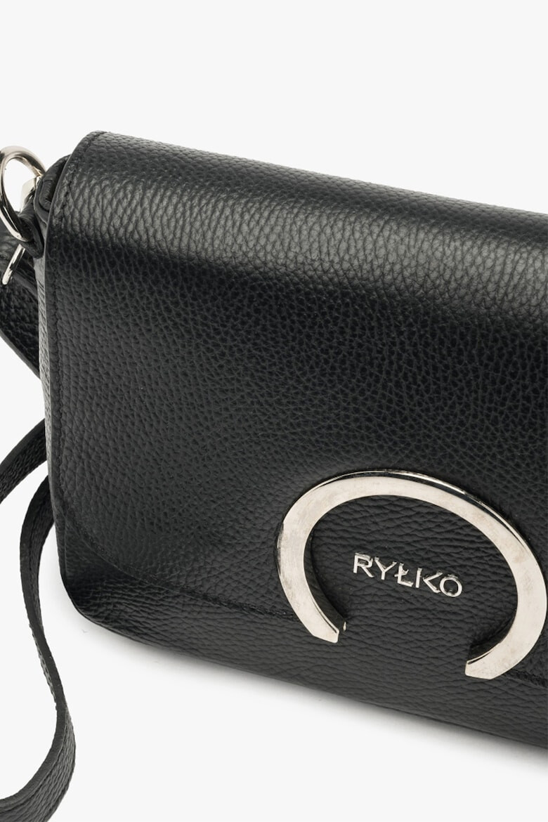 RYŁKO Geanta crossbody de piele cu aspect texturat Torebka - Pled.ro