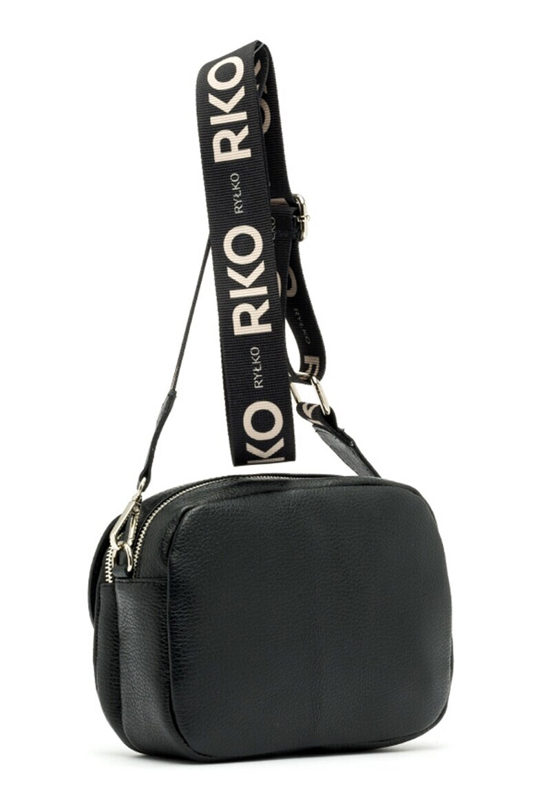 RYŁKO Geanta crossbody de piele cu bareta logo - Pled.ro