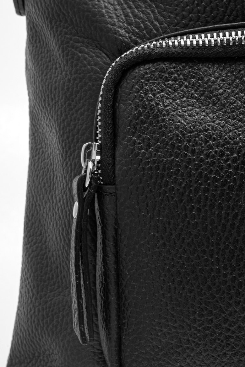 RYŁKO Geanta crossbody de piele cu buzunare exterioare - Pled.ro