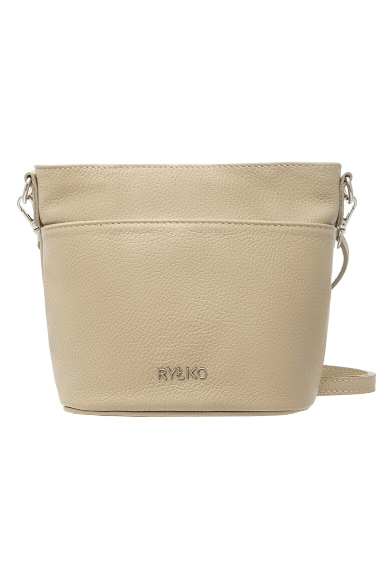 RYŁKO Geanta crossbody de piele cu logo - Pled.ro