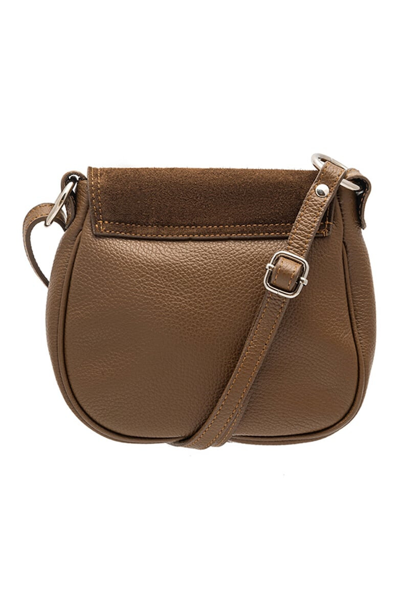 RYŁKO Geanta crossbody de piele cu logo Torebka - Pled.ro