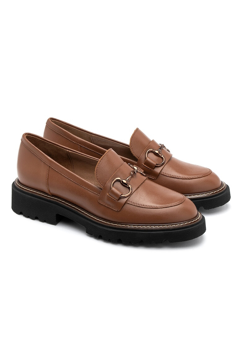 RYŁKO Pantofi loafer de piele cu aspect texturat - Pled.ro