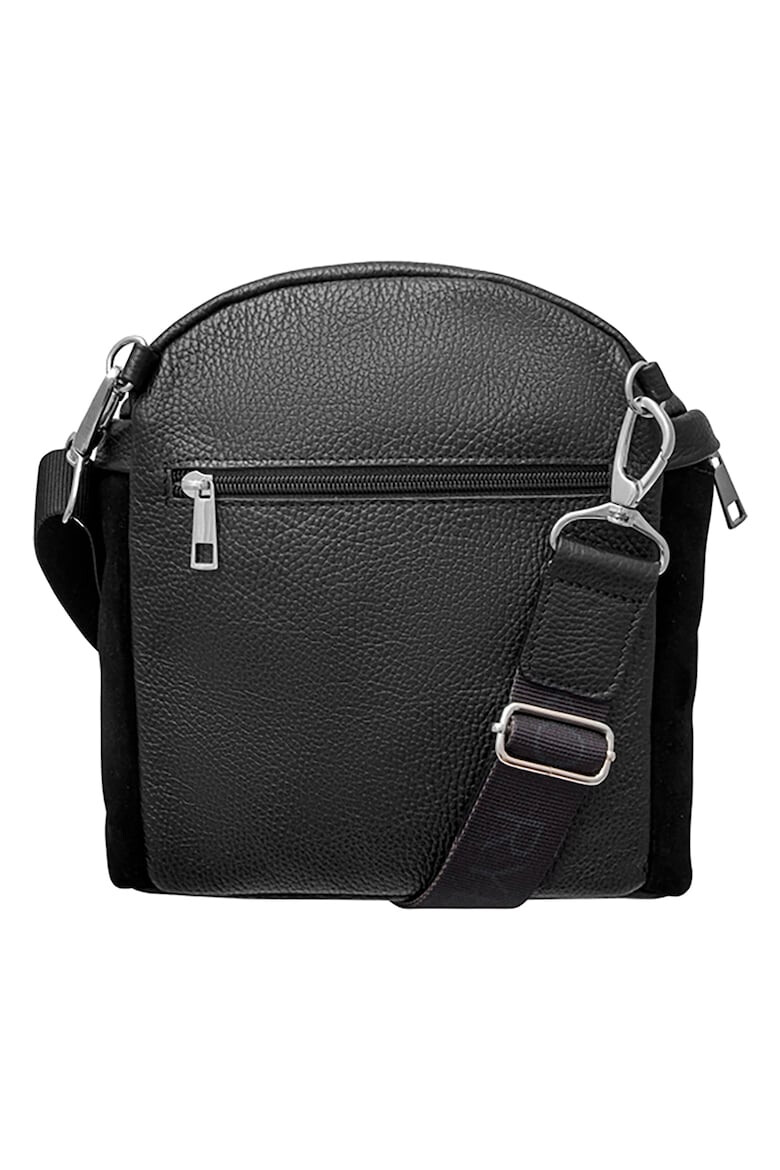 RYŁKO Rylko Geanta crossbody de piele si piele intoarsa - Pled.ro