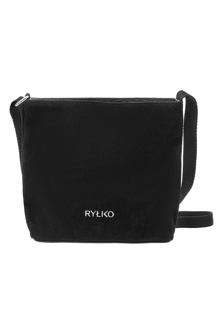 RYŁKO Rylko Geanta crossbody de piele si piele intoarsa - Pled.ro