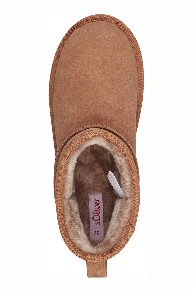 s.Oliver Ghete slip-on de piele intoarsa - Pled.ro