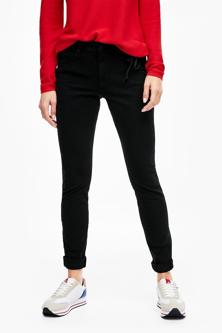 s.Oliver Pantaloni skinny cu talie medie Izabell - Pled.ro