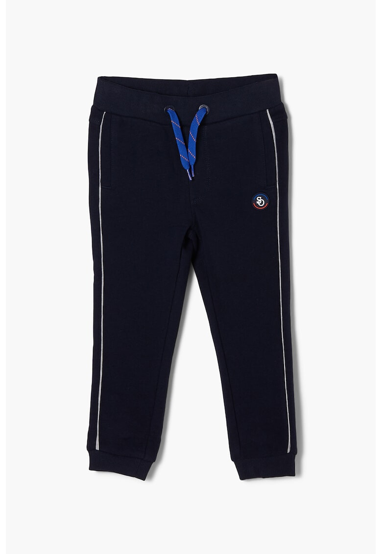 s.Oliver Pantaloni sport cu snur de ajustare si logo - Pled.ro