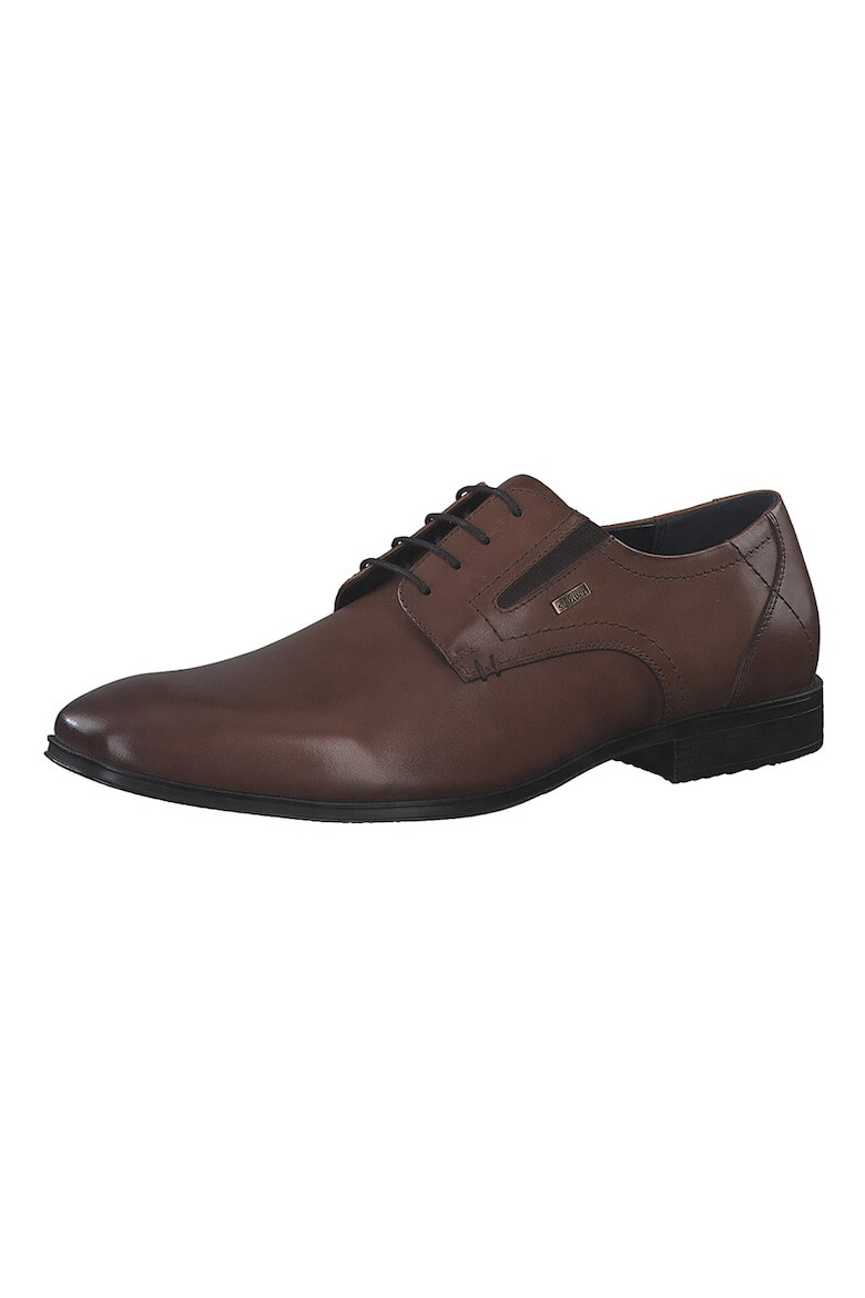 s.Oliver Pantofi Derby din piele cu model uni - Pled.ro