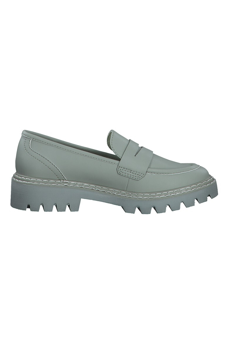 s.Oliver Pantofi loafer de piele ecologica cu cusaturi contrastante - Pled.ro