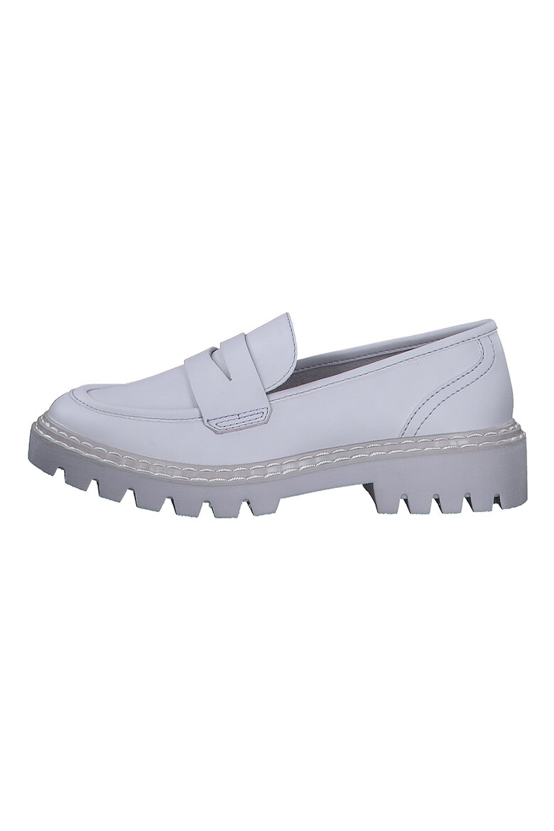 s.Oliver Pantofi loafer de piele ecologica cu cusaturi contrastante - Pled.ro