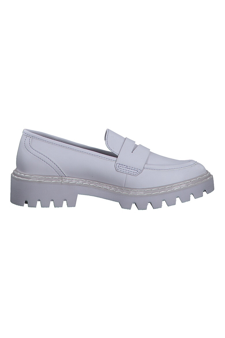 s.Oliver Pantofi loafer de piele ecologica cu cusaturi contrastante - Pled.ro