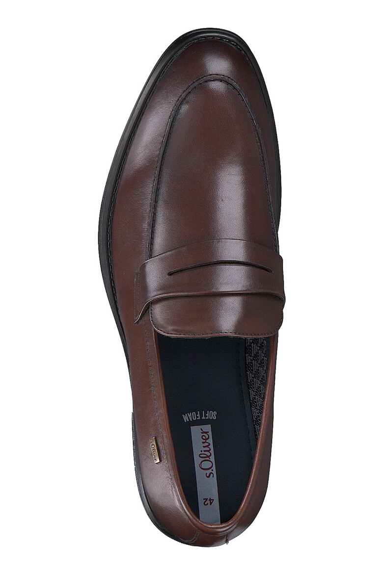 s.Oliver Pantofi loafer din piele cu model uni - Pled.ro