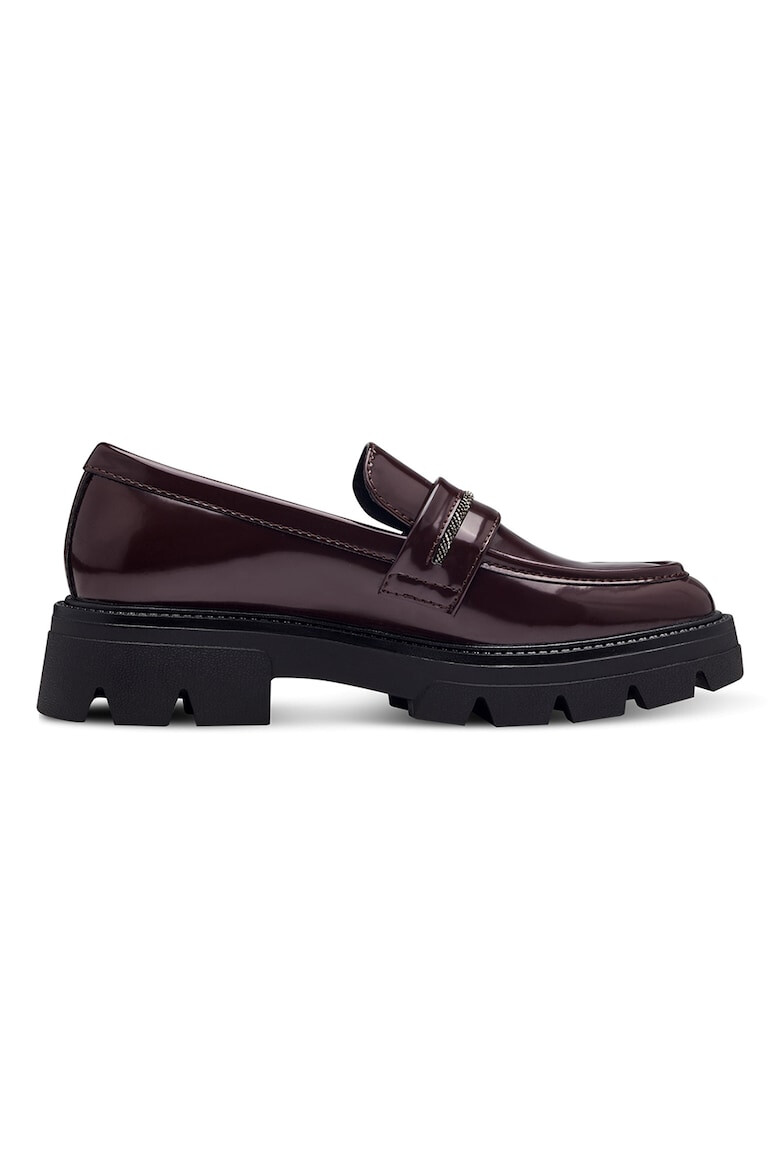 s.Oliver Pantofi loafer din piele ecologica cu aspect lacuit - Pled.ro