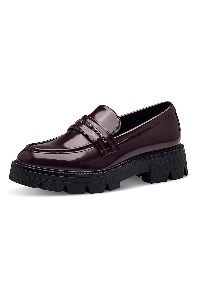 s.Oliver Pantofi loafer din piele ecologica cu aspect lacuit - Pled.ro