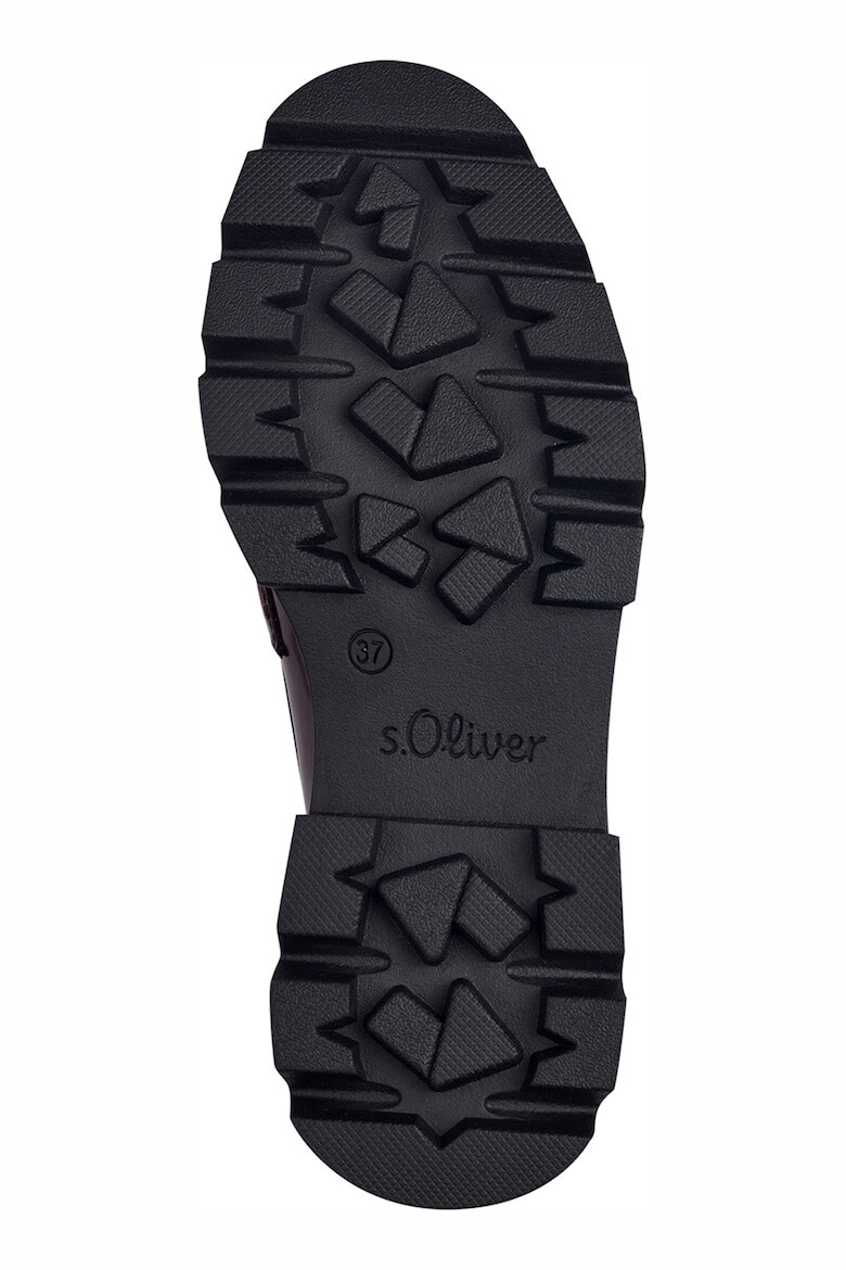 s.Oliver Pantofi loafer din piele ecologica cu aspect lacuit - Pled.ro