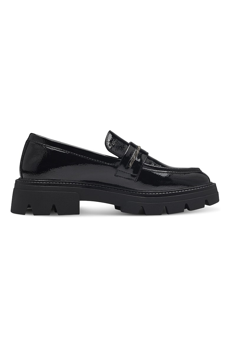 s.Oliver Pantofi loafer din piele ecologica cu aspect lacuit - Pled.ro