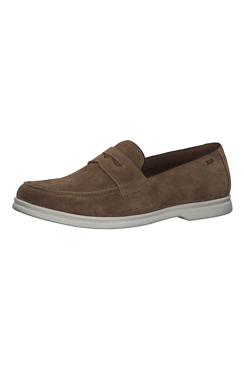 s.Oliver Pantofi loafer din piele intoarsa cu model uni - Pled.ro