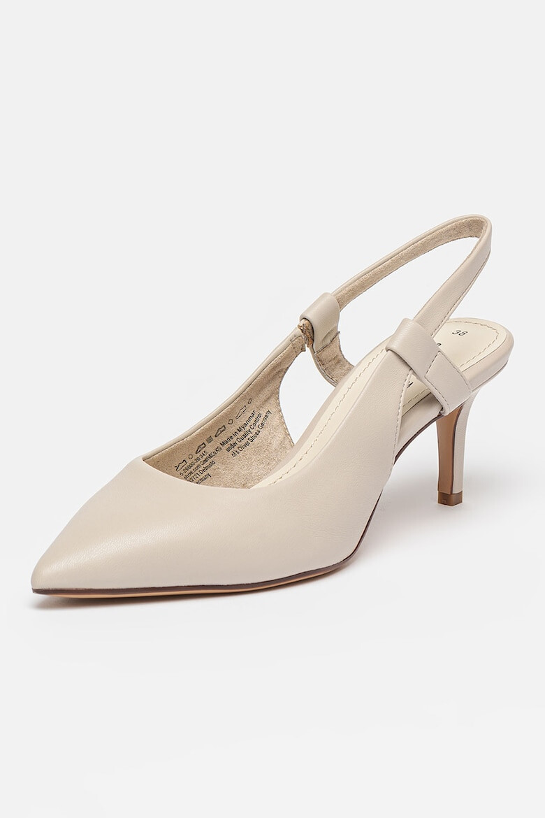 s.Oliver Pantofi slingback de piele ecologica - Pled.ro