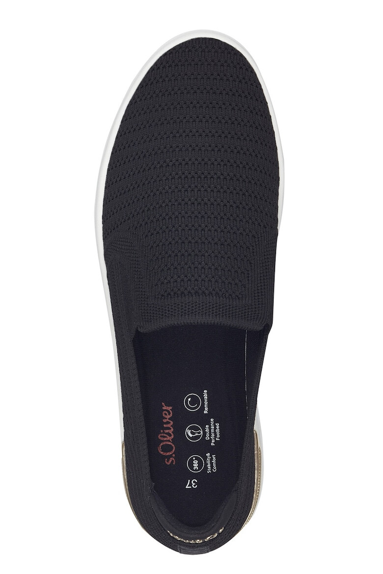 s.Oliver Pantofi slip-on cu aspect tricotat - Pled.ro