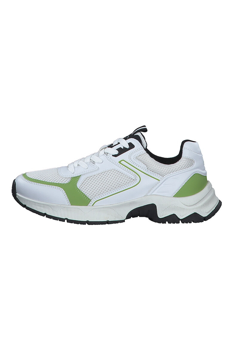 s.Oliver Pantofi sport de piele ecologica cu insertii textile - Pled.ro