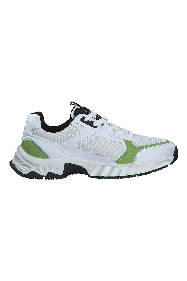 s.Oliver Pantofi sport de piele ecologica cu insertii textile - Pled.ro